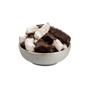 Sweet Chocolate Dipped Tropical Coconut Snack Wholesale Private <b>Label</b> Vietnam - Product Image 1
