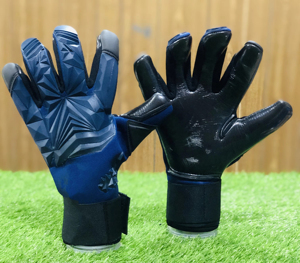 <b>Custom</b> Embroidery <b>Logo</b> Professional Youth Adult Goalkeeper Gloves OEM Breathable Rubber Non-Slip Windproof Outdoor Football High - Product Image 3