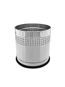 Maceta Gigante de Metal Plateado Brillante de Acero Inoxidable, Venta al por Mayor, Maceta Grande Metálica para Plantas y Flores, para Decoración de Interiores - Product Image 3