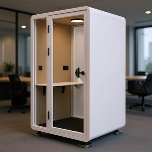 Solo Plus HIPOD, Muebles de Oficina Modernos, Cabinas de Reuniones Modulares, Cabinas Telefónicas, Cabinas Acústicas para un Entorno de Trabajo Confortable - Product Image 3