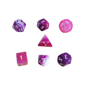 High quality stone dice crystal Pink agate natural crystal reiki healing gemstones <b>Engraved</b> custom dice set Vikings crystal - Product Image 3