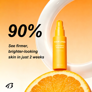 20% Vitamin C Face Serum OEM-Brightening Serum for Dark Spots Uneven <strong>Skin</strong> Tone &amp; Anti-Aging 100ml/30ml - Product Image 4