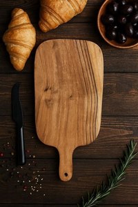 Kitchen wooden cutting <b>board</b> chopping <b>board</b> durable butcher block for vegetables fruits meat slicing prep use - Product Image 2