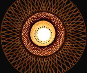 Premium Handmade Bamboo Lamps Lapex Eco Friendly Natural Bamboo Woven Pendant <b>Lighting</b> Vietnam OEM Supplier - Product Image 5