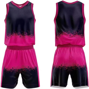 Uniformes de basketball personnalisés de haute qualité avec logo imprimé, séchage rapide, option grandes tailles, design personnalisable et vente en gros - Product Image 3