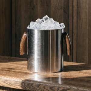 Metal Ice Bucket for Bar Accessories and Beverage Cooling - Product Image 1