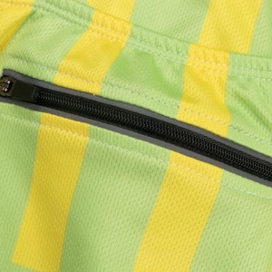 Ensemble de maillot et de short de cyclisme unisexe personnalisé, noir, rose, blanc, rayé, manches courtes, tenue de vélo, vêtements d'équipe - Product Image 6