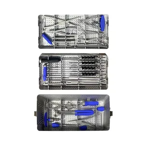 Instrument de chirurgie vertébrale endoscopique UBE manuel, léger et réutilisable en acier inoxydable, à succès commercial, pour endoscopie bilatérale unilatérale - Product Image 1