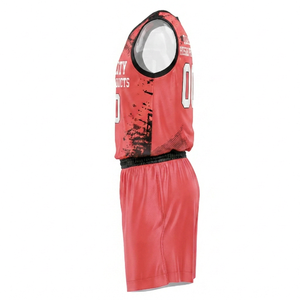 Ensembles d'uniformes de basketball sans manches OEM vierges, grande taille, en maille, imprimés par sublimation, respirants, à séchage rapide, couleurs et designs personnalisables - Product Image 2