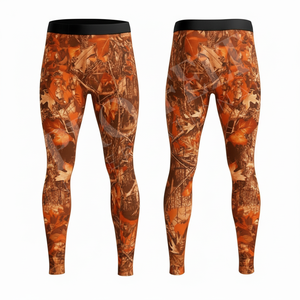 Leggings de compression à motif camouflage intégral pour l'été, pantalons de sport très extensibles, légers et décontractés pour la course et le fitness - Product Image 5