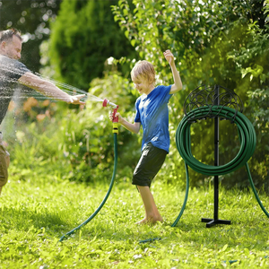 Robusto Porta Tubi Flessibili Autoportante in Acciaio per Giardini e Patii - Product Image 6