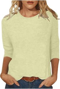 Camiseta de Manga Larga Casual para Mujer, Corte Clásico, Uso Regular, Éxito de Ventas de Invierno - Product Image 2