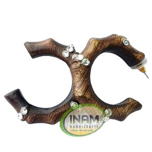 ต่างหูแฟชั่นสไตล์โบราณที่มีคุณภาพดีกว่ามีสไตล์สลักลายเพชรทำจากทองเหลืองฝังเพชรงานหัตถกรรมมีเอกลักษณ์ - Product Image 1