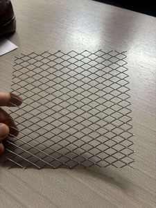 Precision CR MS Expanded Metal <b>Mesh</b> <b>Sheet</b> Aluminum Expand <b>Mesh</b> For Security Guard Partition And Refrigeration Grating Screen - Product Image 3