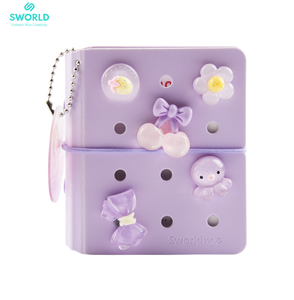 SWORLD Pink Hardcover Diary with Elastic Closure Wholesale Factory Decorative Charms for Gift - Product Image 4