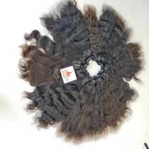 Ensemble de fabricants d'extensions de cheveux ondulés vietnamiens pour femmes, double trame non traitée, couleur noire, cheveux humains naturels, prix bon marché - Product Image 3