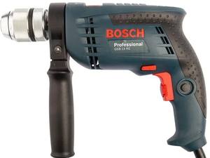 Ensemble de perceuse à percussion professionnelle GSB 13 RE - Perceuse filaire 650W avec moteur à balais, boîtier d'engrenages robuste, conception ergonomique pour une utilisation sans fatigue - Product Image 2