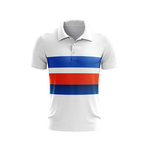 Camiseta Polo Lisa de Color Sólido de Alta Calidad Personalizada al por Mayor para Hombre, Camisetas Polo de Golf de Manga Corta para Hombre - Product Image 5