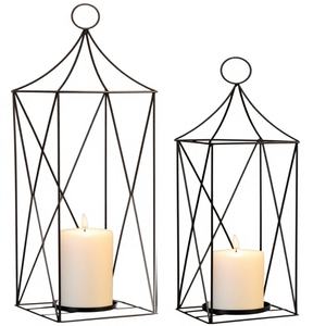 Hot Selling <b>Set</b> of 3 Pieces Metal Candle <b>Lantern</b> With Matt Black Finished Metal <b>Lanterns</b> for Christmas & Home Decor Handmade - Product Image 4