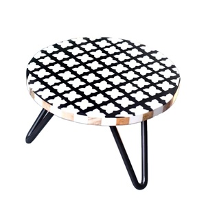 Heritage Craft soporte de pastel de postre de madera y resina soporte de pastel de pierna de Metal de lujo para boda rústica decoración del hogar y presentación de panadería - Product Image 4