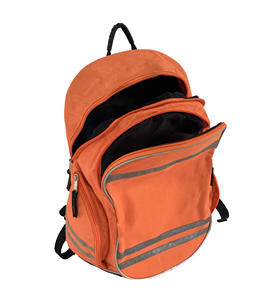 Durable Hi Vis Reflective <b>Backpack</b> Large Capacity Waterproof Daypack for Men Women Road Workers and Motorcycle Riding <b>school</b> bag - Product Image 5