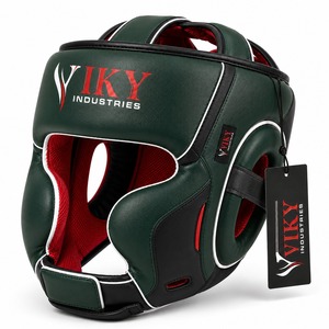Protector de Cabeza Transpirable de PU con Logotipo y Color Personalizados para Entrenamiento de Kickboxing, MMA, Karate y Taekwondo - Protección Facial Unisex de Marca Personalizada - Product Image 4