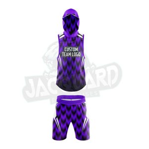 Conjunto de Uniforme de Fútbol Americano Personalizable Jacquard, 100% Poliéster, Secado Rápido, Transpirable, Cintura Elástica, Logotipo Personalizado - Product Image 3