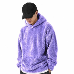 Custom 450 GSM Plush Fleece Sweatshirt <b>Oversized</b> Winter <b>Hoodie</b> for Streetwear Brands and Fashion Retailers - Product Image 1