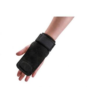 Empuñaduras de gimnasia personalizables de cuero de vaca y ante con protección para la palma y soporte para dominadas, entrenamiento y apoyo en el gimnasio - Product Image 3