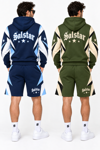 Ensemble de survêtement personnalisé pour homme, 2 pièces, sweat à capuche et short, ensemble de vêtements de sport, streetwear personnalisé, fabricant de survêtements de jogging - Product Image 4