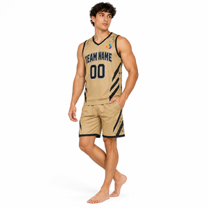 Uniforme de baloncesto duradero, adecuado para equipos juveniles y adultos, con tela cómoda para entrenamiento, práctica y torneos, OEM - Product Image 4