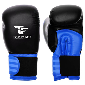 Guantes de Boxeo en Oferta a Bajo Precio, de Cuero Premium, con Parches Elegantes, con Cordones, para Competición - Product Image 6