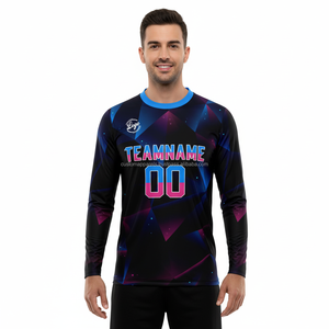 Camisetas Personalizadas al por Mayor, Diseño de Manga Larga, Impresión Personalizada para Hombre y Mujer, Precios Económicos - Product Image 3