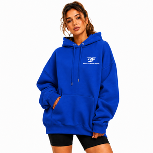Vente en gros de sweats à capuche streetwear épais et surdimensionnés pour femmes, sweats à capuche vierges personnalisables épais, et sweats à capuche épais grande taille pour hommes - Product Image 2