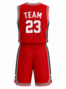 Basketball Team Wear Uniform Set Custom Design Sports Jersey and <b>Shorts</b>, OEM Basketball Apparel Supplier - Product Image 3