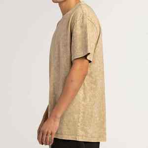 เสื้อยืดปักลายขายดี เสื้อยืดปักลายเนื้อหนา ผ้าฝ้ายระบายอากาศ เสื้อยืดปักลายแบบซักกรดสั่งทำพิเศษ - Product Image 4