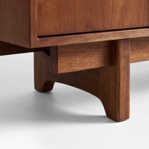 Midcentury Modern Solid Wood <b>Sideboard</b> Eco-Friendly Durable Handmade <b>Storage</b> for Living Room Villa Apartment Basement - Product Image 3
