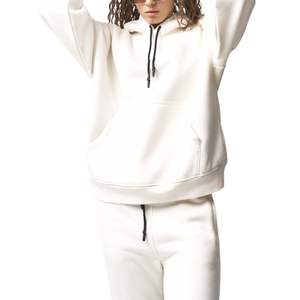 Conjunto Deportivo de Dos Piezas para Mujer, Sudadera con Hombros Caídos y Pantalones Jogger, Logotipo Personalizado OEM, Venta al Por Mayor - Product Image 1