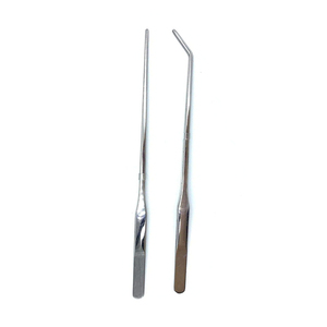 Pinzas de Alta Calidad para Alimentación de Serpientes, Pinzas Rectas y Curvas de Acero Inoxidable Alemán para Reptiles, Pinzas Dentadas para Alimentación de Insectos - Product Image 1