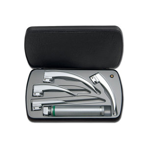 Laryngoscope Medical Diagnostic <b>Instruments</b> 4 Blades Fiber <b>Optic</b> Laryngoscope Kit Professional Clinical Examination Equipment - Product Image 4