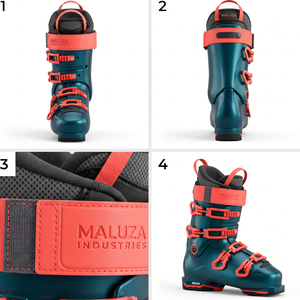 Botas de Nieve MALUZA Duraderas con Aislamiento Térmico Interior y Exterior Suave, Talla Personalizada, con Hebilla para Hombre, para Invierno y Actividades al Aire Libre - Product Image 5