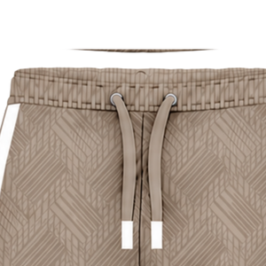 Pantalones Cortos Deportivos Color Taupe, Personalizados, para Entrenamiento Atlético, Gimnasio, Ejercicio, con Cordón, de Secado Rápido, Transpirables, Ropa Deportiva de Alto Rendimiento, Uniforme de Equipo - Product Image 6