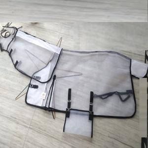 Couvertures et housses d'été imperméables pour chevaux en tissu Ripstop maillé, avec quincaillerie en acier inoxydable - Product Image 3