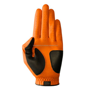 ถุงมือกอล์ฟหนัง unisex ทำด้วยมือมีให้เลือกหลายสี - Product Image 3