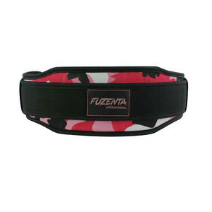 Cinturón de neopreno con diseño de camuflaje personalizado para levantamiento de pesas, culturismo, entrenamiento de fuerza, soporte para la espalda, cinturón de fitness con hebilla resistente. - Product Image 4