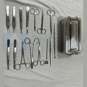 Juego de Instrumentos Quirúrgicos Reutilizables de Acero Inoxidable para Cirugía General, Operaciones Clínicas, Atención Médica Profesional de Alta Calidad - Product Image 4