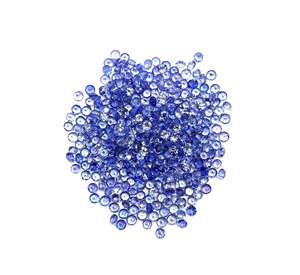 Lote al por mayor de piedras preciosas sueltas de tanzanita natural de corte redondo para fabricación de joyas, piedra azul violeta - Product Image 2