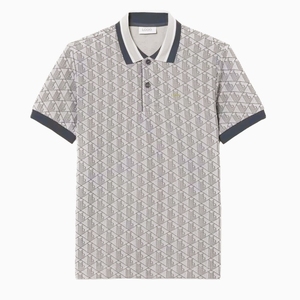 Polo pour homme en coton polyester imprimé, grande taille, manches courtes, décontracté, tricoté, respirant, pour l'été, logo personnalisé - Product Image 3