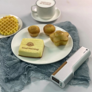 เครื่องพิมพ์กาแฟพกพา EVEBOT เครื่องพิมพ์อิงค์เจ็ทแบบมือถือสำหรับร้านกาแฟ ร้านอาหาร พิมพ์เค้ก นม โฟม โลโก้ ภาพเซลฟี่ พร้อมใช้งาน - Product Image 6