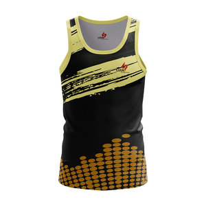 Débardeur sans manches pour homme OEM ODM, séchage rapide, pour la gym et le fitness, vêtement de sport, gilet, motif personnalisé, tenue de loisirs - Product Image 1